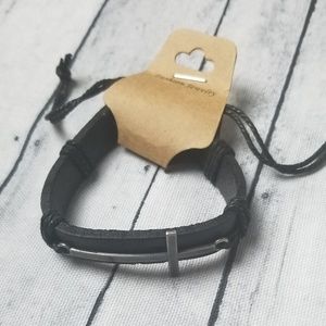 Large cross Bracelet